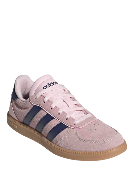 adidas Kids' Breaknet Sleek Trainers, Pink/Blue - view 2, Pink/Blue