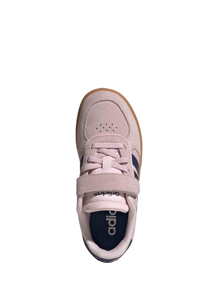 adidas Kids' Breaknet Sleek Trainers, Pink/Blue - view 2, Pink/Blue