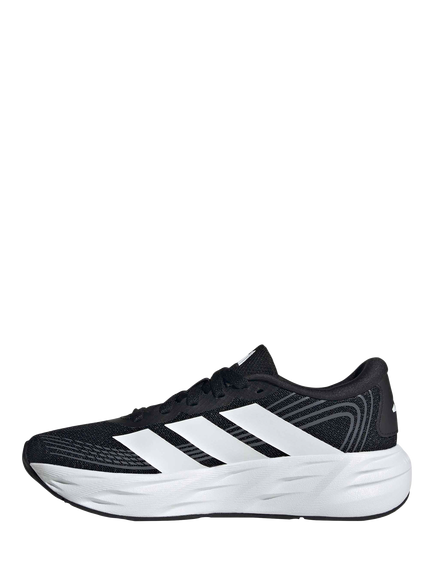 adidas Kids' Galaxy 8 Trainers, Black/White - view 2, Black/White