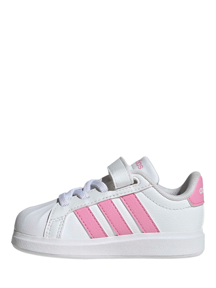 adidas Kids' Streettalk Shoes, Wht/Pink - view 2, Wht/Pink
