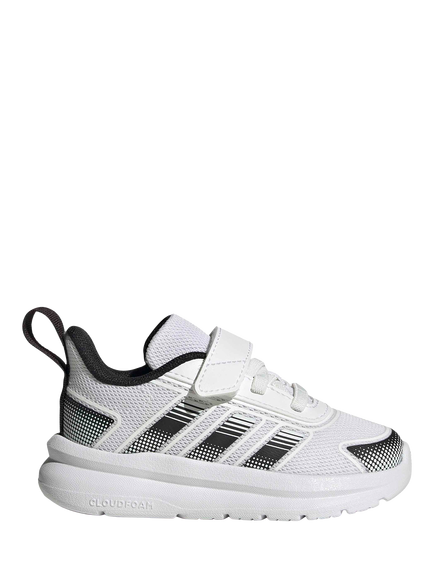 adidas Kids' Tensaur Run 4.0 Trainers, White/Black, White/Black