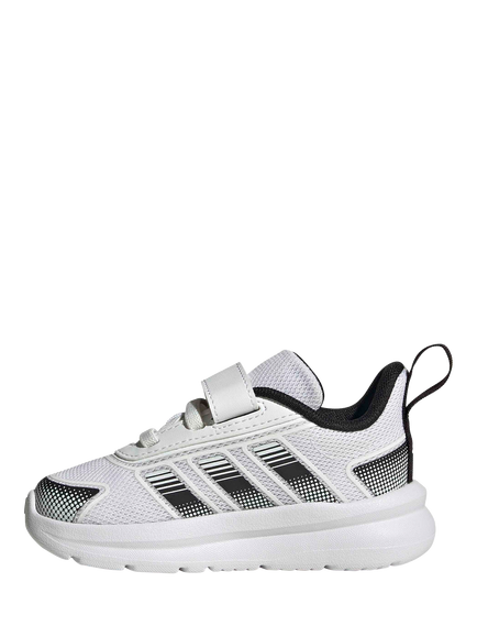 adidas Kids' Tensaur Run 4.0 Trainers, White/Black - view 2, White/Black