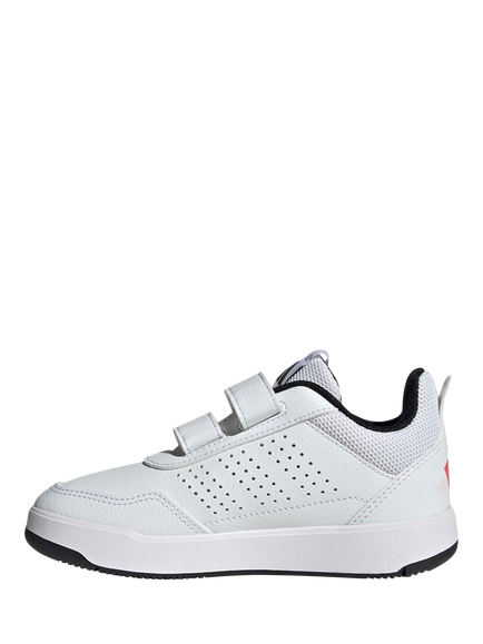 adidas Kids' Tensaur Sport 3.0 Trainers, White/Maroon - view 2, White/Maroon