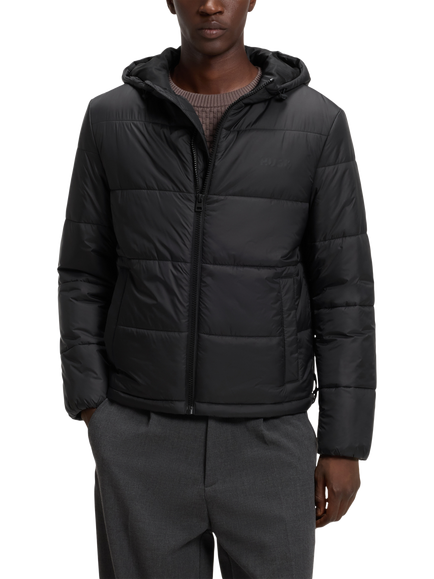 HUGO Beazly Puffer Jacket, Black, Black