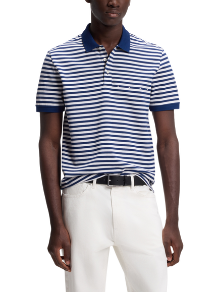 HUGO BOSS HUGO Stripe Cotton Polo Shirt, Multi, Multi
