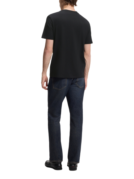 HUGO BOSS HUGO Crew Neck Cotton T-Shirt, Black - view 2, Black