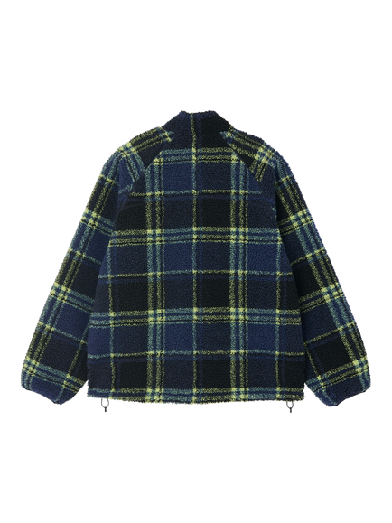 Gramicci Reversible Plaid Zip Jacket, Plaid/Black - view 2, Plaid/Black