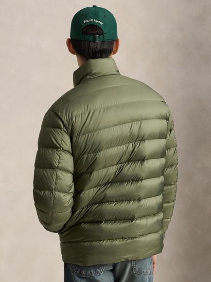 Polo Ralph Lauren Colden Baffle Water-Repellent Puffer Jacket, Cruise Olive - view 2, Cruise Olive