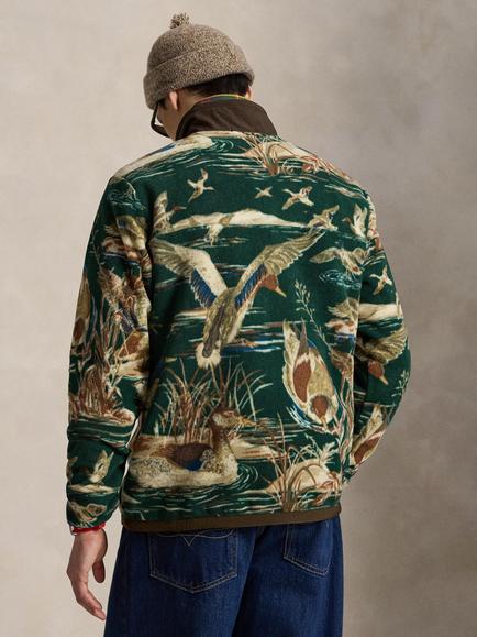 Polo Ralph Lauren Knit Pullover Sweatshirt, Duck Pond Scenic - view 2, Duck Pond Scenic