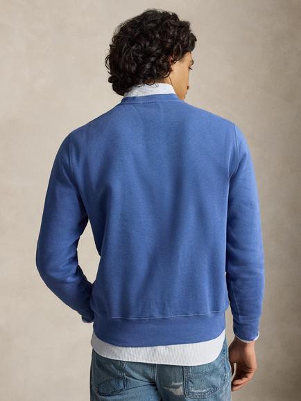 Polo Ralph Lauren Litchfield Polo Bear Cotton Rich Sweatshirt, Bastille Blue - view 2, Bastille Blue- Hrtg