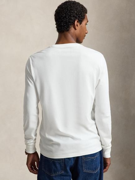 Ralph Lauren Classic Long Sleeve T-Shirt, White - view 2, White/C7996