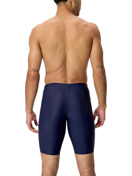 Speedo Medley Logo Jammer Swimsuit, Peacoat/Sapphire - view 2, Peacoat/Sapphire