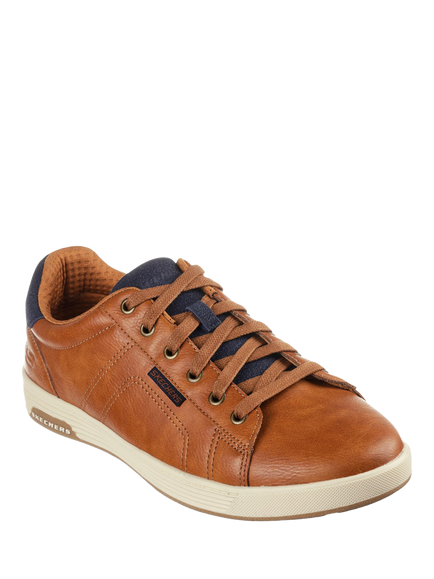Skechers Cavell Hensley Lace Up Trainers, Luggage - view 2, Luggage