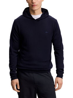 J.Lindeberg Karl Merino Hoodie, Navy
