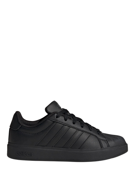 adidas Kids' Streettalk Trainers, Black/Black, Black/Black