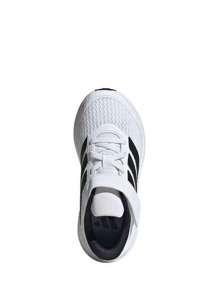 adidas Kids' RUNFALCON 6 Trainers, White/Black - view 2, White/Black