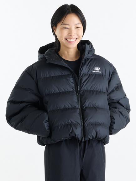 New Balance Boston Puffer Jacket, Black (bk), Black (bk)