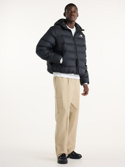 New Balance Boston Puffer Jacket, Black (bk) - view 2, Black (bk)