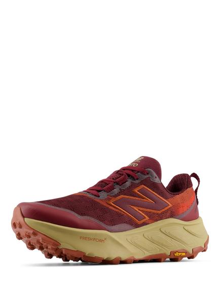 New Balance Fresh Foam X Hierro v9 Trainers, Mulled Wine / Neo - view 2, Mulled Wine / Neo