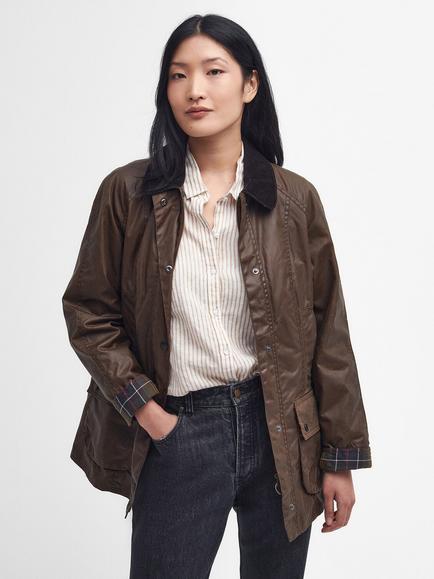 Barbour Beadnell Wax Jacket, Bark, Bark