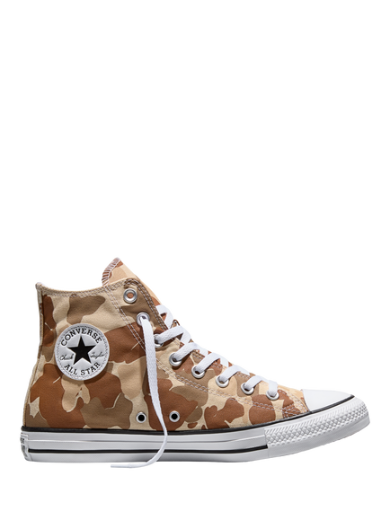 Converse Chuck Taylor All Star Lace Up Hi-Top Trainers, Miso / Quarry, Miso / Quarry
