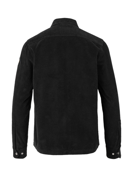 Belstaff Valve Corduroy Overshirt, Black - view 2, Black