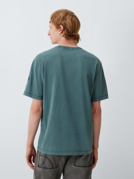 Belstaff Valley Cotton T-shirt, Petrol - view 2, Petrol