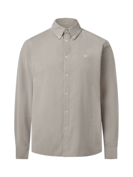 Belstaff Street Corduroy Shirt, Concrete, Concrete