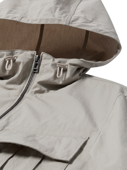 Belstaff Container Cotton Rich Overshirt, Concrete - view 2, Concrete