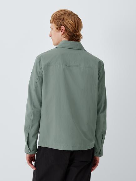 Belstaff Cotton Rich Cargo Overshirt, Atlantic Grey - view 2, Atlantic Grey