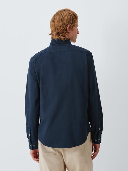 Belstaff Cotton Street Shirt, Dark Ink - view 2, Dark Ink