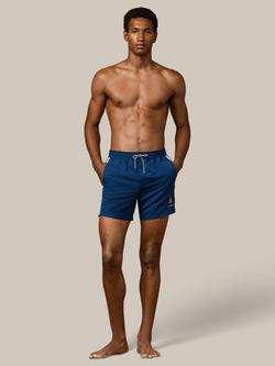 Hackett London Harry Regular Fit Swim Shorts, Ink Blue - view 2, Ink Blue