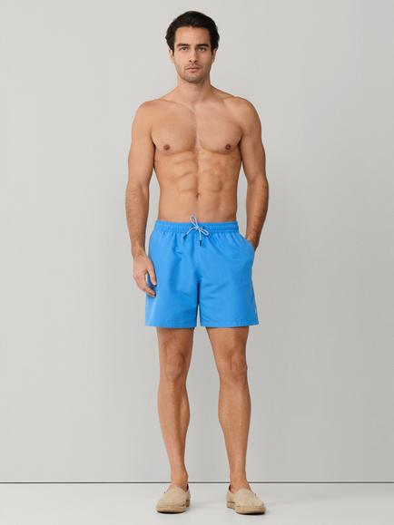 Hackett London Regular Fit Icon Swim Shorts - view 2, Bright Blue