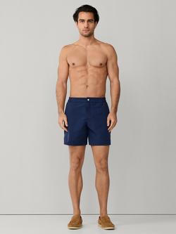 Hackett London Tailored Swim Shorts, Ink Blue - view 2, Ink Blue