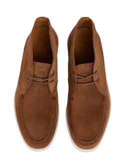 Hackett London Suede Chukka Boots - view 2, Tan