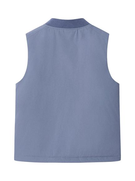 Hackett London Kids' Lightweight Gilet - view 2, Thames Blue