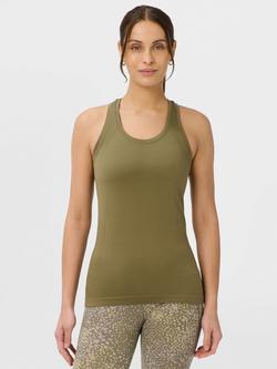 Sweaty Betty Athlete Seamless Workout Tank Top, Khaki