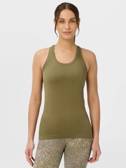 Sweaty Betty Athlete Seamless Workout Tank Top, Khaki