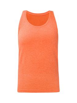 Sweaty Betty Athlete Seamless Gym Vest, Orange - view 2, Orange