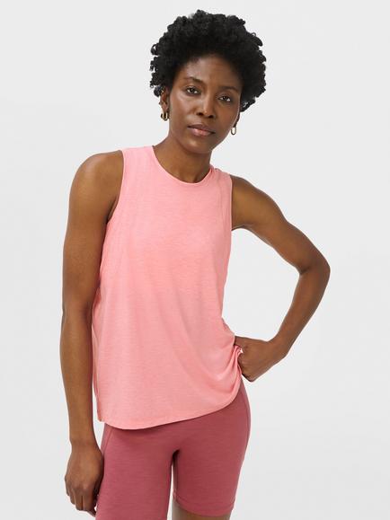 Sweaty Betty Soft Flow Studio Vest, Melrose Pink, Melrose Pink