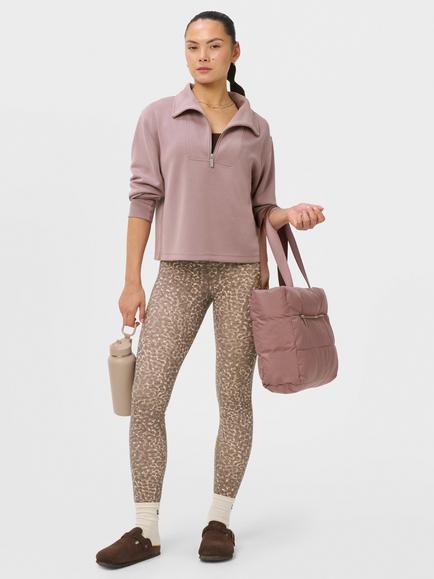 Sweaty Betty Ultimate Studio Yoga Leggings, Beige/Off Beat - view 2, Beige/Off Beat