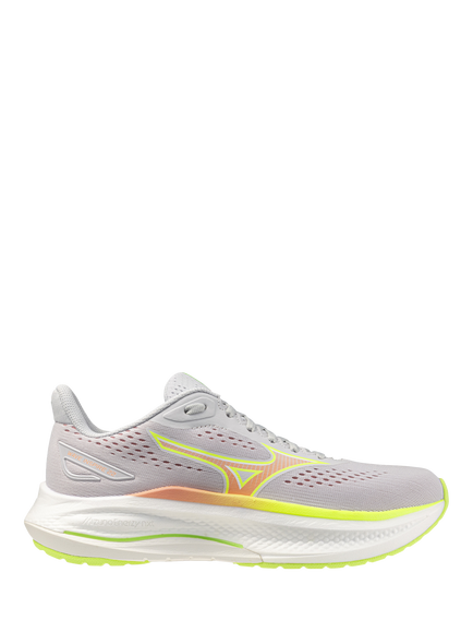 Mizuno WAVE Inspire 22 Running Shoes, Cloud/Desert/Lime, Cloud/Desert/Lime
