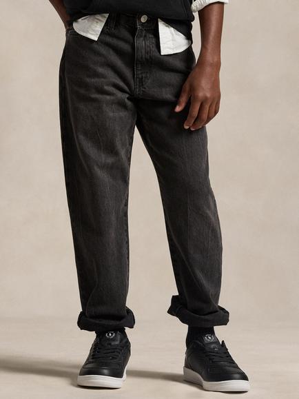 Ralph Lauren Kids' Lynwood Relaxed Fit Jeans, Pierson Black, Pierson Black