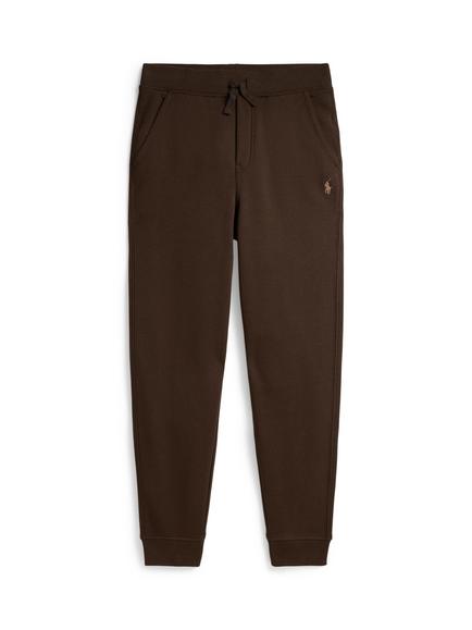 Ralph Lauren Kids' Fleece Drawstring Joggers, Nutmeg Brown, Nutmeg Brown/C8624