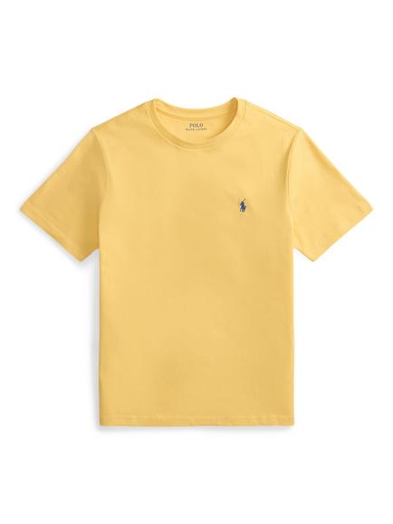 Polo Ralph Lauren Kids' Cotton Crew Neck T-Shirt, Beach Yellow