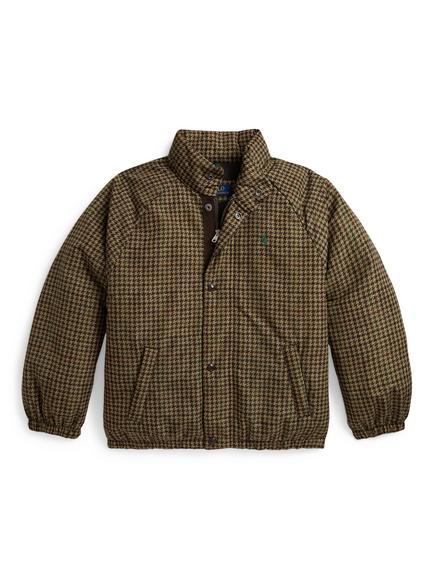 Ralph Lauren Polo Ralph Lauren Kids' Woven Bomber Jacket, Brown, Brown