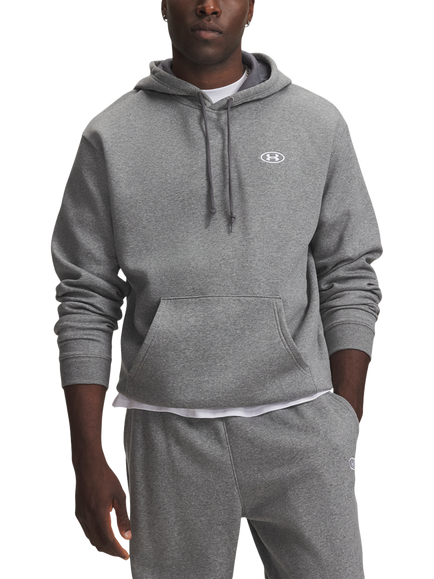 Under Armour Rival Fleece Hoodie, Grey, Castlerock Light Hea