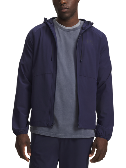 Under Armour Men's Vibe Woven Jacket, Midnight Navy / / Bl, Midnight Navy / / Bl