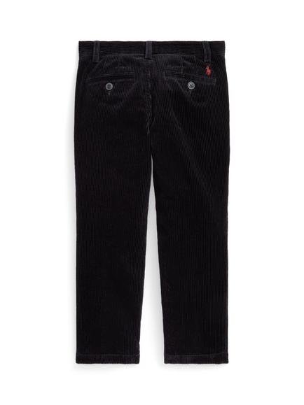 Ralph Lauren Kids' Bedford Cotton Corduroy Trousers, Polo Black - view 2, Polo Black