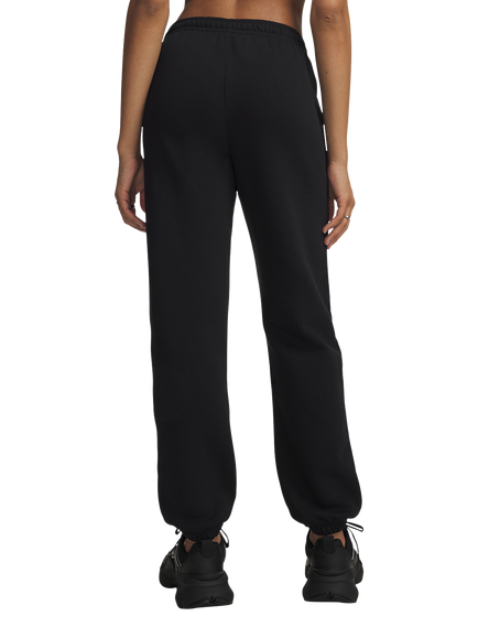 Under Armour Rival Cotton Blend Joggers, Ultimate Black / / W - view 2, Ultimate Black / / W